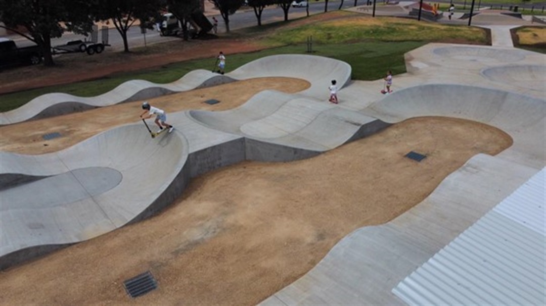 Parkes Skate Park Extension and Pump Track Parkes Shire Council